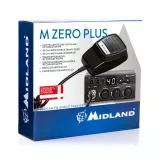 Stație radio CB Midland M Zero Plus, 4W, 40 canale AM/FM, cod C1109.01