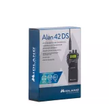 Stație radio CB portabilă Midland Alan 42 DS, Squelch automat digital, 4W, 12V, Dual Watch, cod C1267