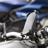 Suport de telefon cu încărcător wireless Midland pentru motociclete