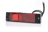 Lămpi de poziție și marcaj - Lampă gabarit reflectorizantă, WAŚ, LED roșu W45N 12/24V, fomcoshop.ro