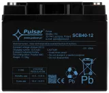 Acumulatori - Acumulator 40Ah/12V Pulsar SCB40-12, high-security.ro