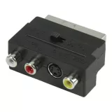Adaptor Mufă Euroscart/RCA AM-6965