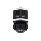 Cameră de rețea panoramică & PTZ cu lumină Starlight TiOC, 8MP + 4MP, zoom optic 10x SDT3E410-8P-MB-A-PV1