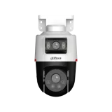 Cameră de supraveghere 2+2 MP WizColor Active Deterrence, WizSense IPC-PTS2249B-E2-S-PV-LED-0360B-PRO