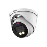 Cameră de supraveghere dome HDCVI 5MP cu Iluminare Duală Inteligentă și Descurajare Activă HAC-ME1509HP-A-PV