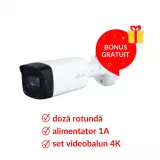 Cameră de supraveghere video bullet IR HDCVI 2MP HAC-HFW1200THP-I4