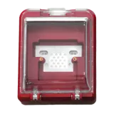 Carcasa de protectie, de exterior, pentru butoanele manuale de alarma BOX-2102