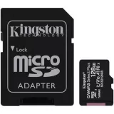 CARD MicroSD KINGSTON, 128 GB 128GB,microSDXC, clasa 10, standard UHS-I U3'SDCS2/128GB'