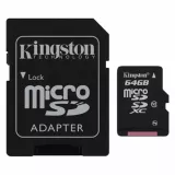 Accesorii - CARD MicroSD KINGSTON, 64 GB, high-security.ro