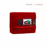 Centrala modulara adresabila de detectie si alarmare la incendiu cu 2 bucle, extensibila pana la 8 bucle, ecran tactil de 7" CAD-201-PLUS (R)