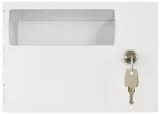 Cutie metalică LCD/B SATEL/W AWO360