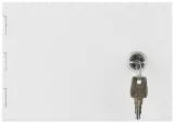 Cutie metalică LED/B AWO350 pentru tastaturi