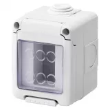 Doză GEWISS cu capac, IP55, 1 modul GW27041