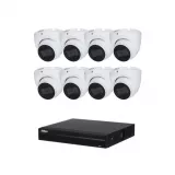 Kit 8 camere IP 2MP cu nvr inclus BH-KNVR-8HDW1230T-A