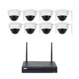 Kit 8 camere IP 4MP cu nvr inclus BH-KNVR-8HDBW1430DE-SW