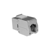 Conectori - Modul conector Keystone Jack ecranat Cat.6A, cu obturator BH-04-00180, high-security.ro