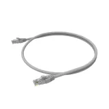 Patch cord UTP CAT5E BH-5E-UT-14-GY-0100-04 -Patch cord CAT 5E UTP, 1M
