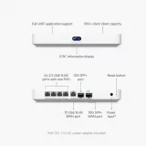 Router Cloud Desktop 10G cu switch integrat UCG-FIBER-EU