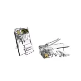 Set 100 conectori Cat6 UTP RJ45 BH-01-00200-Conector modular CAT 6 UTP