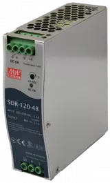 Surse/Alimentatoare - Sursă de alimentare pe șină DIN SDR 48V/120W/2.5A SDR-120-48, high-security.ro
