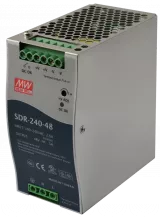 Surse/Alimentatoare - Sursă de alimentare pe șină DIN SDR 48V/240W/5A SDR-240-48, high-security.ro