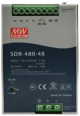 Sursă de alimentare pe șină DIN SDR 48V/480W/10A SDR-480-48