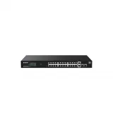 Switch 24 porturi PoE RJ45 Gigabit, 2 x RJ45 Gigabit, 2 x SFP Gigabit G2228P-24-410W