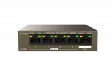 Switch 4 porturi PoE Gigabit, alimentat prin PoE G1105PD