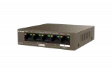 Switch 4 porturi PoE Gigabit, alimentat prin PoE G1105PD