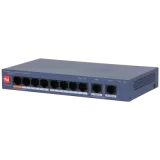 Switch-uri - Switch Desktop 10 porturi, administrat prin cloud, cu 8 porturi PoE CS4010-8ET2GT-60, https:high-security.ro