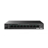 Switch Ethernet 9GE + 1SFP cu 8 porturi PoE G1110PF-8-120W