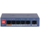 Switch Gigabit Desktop 4 porturi Poe + 2 porturi uplink, administrat din cloud CS4006-4GT-60