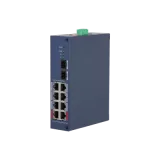 Switch Gigabit Industrial Cloud Managed cu 8 porturi PoE si 2 porturi SFP CHS4210-8GT-110