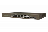 Switch L3 administrabil, 24 de porturi Ethernet si 4 porturi SFP G5328F