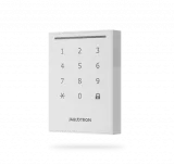 Tastatura BUS pentru exterior, cu cititor RFID/NFC JA-121E-WH
