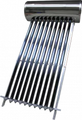 Sistem solar compact presurizat PS12 - boiler 120l , 12 tuburi pentru  2 persoane 