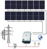 Sistem fotovoltaic ON-Grid Fronius trifazat 5.6 kWp 