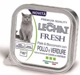 Pate LECHAT FRESH-Pui si legume 100Gr