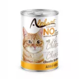 AlphaPet Hr. Umeda cu Pui pt. Pisici Conserva 400g
