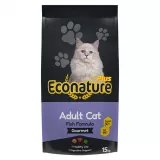 Pisici - Econature Plus Hr. Usc. Gourmet Peste pt. Pisici Adulte 15kg, https:shop.interpet.ro