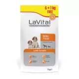 LaVital Hr. Uscata cu Miel pt. Caine Junior Mini 6+1kg