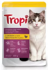 Tropi Hr. Umeda cu Pui pt. Pisica Plic 100g