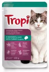 Tropi Hr. Umeda Curcan pt. Pisica Plic 100g