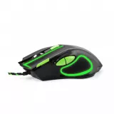 A_0631 EGM401KG Mouse Gamming 7D MX401 Hawk Black/Green