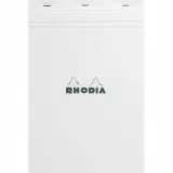 Blocnotes A5 Rhodia White Clairefontaine