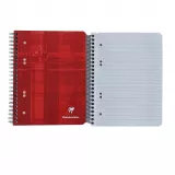 Caiet A5+ spirala 80 file pre-perforate Clairefontaine