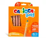 Creioane color 3 in 1 Baby Carioca 10/set