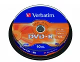 DVD-R 4.7GB 16x 10buc/spindle Verbatim