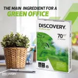 Hartie A4 reciclata 70g/mp Discovery Eco-Efficient 500 coli/top