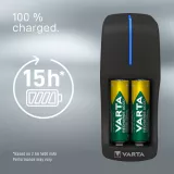 Incarcator baterii AA / AAA NiMh Varta Mini Charger + 2 acumulatori AAA 800 mAh Varta Recharge Accu
